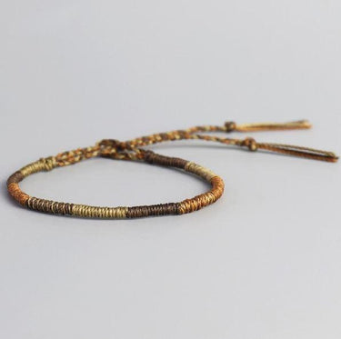Tibetan Handmade Waterproof Wax Rope EMPATHY Bracelet